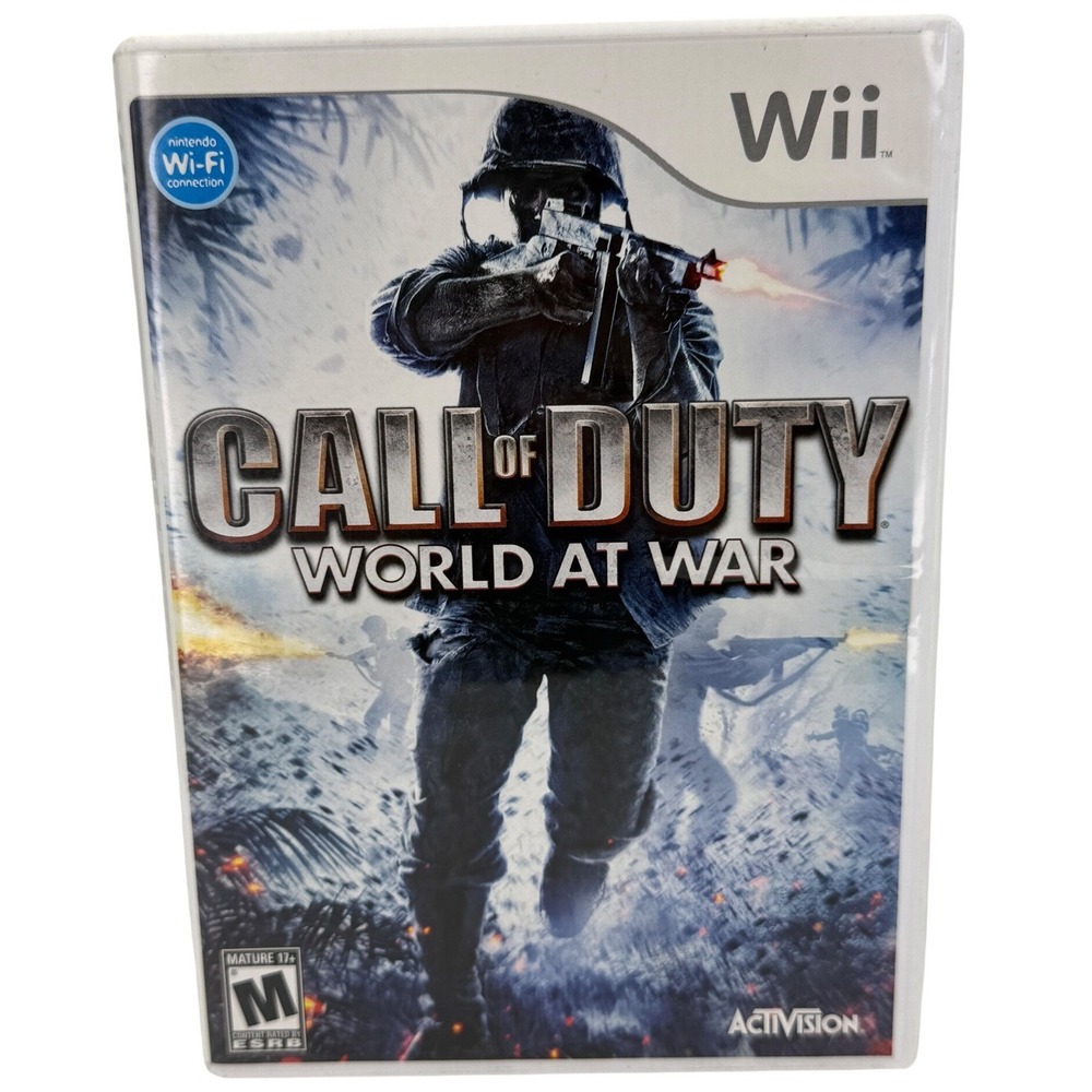Call of Duty: World at War (Nintendo‎ Wii) - No Manual